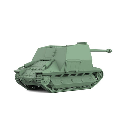SSMODEL SS220656 1/220 Military Model Kit France FCM 36 PAK40 Tank Destroyer