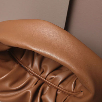 Pouch Genuine Soft Leather Cloud Bag Handbag Purse Clutch Dumpling Shoulder Bags