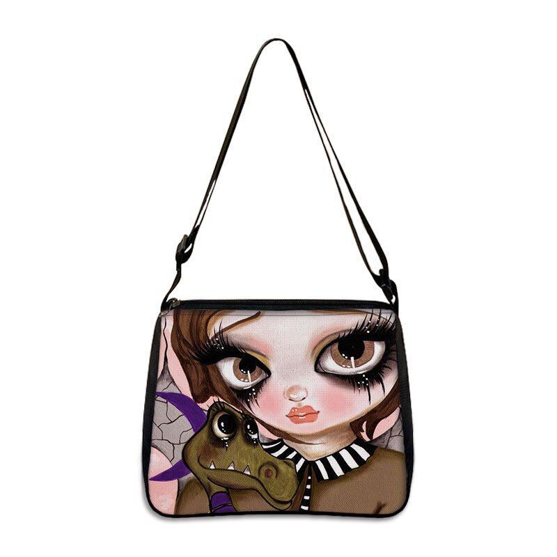Gothic Skull Women's Bags Large Handbags Messenger Bag Ladies Shoulder Bags 1PC