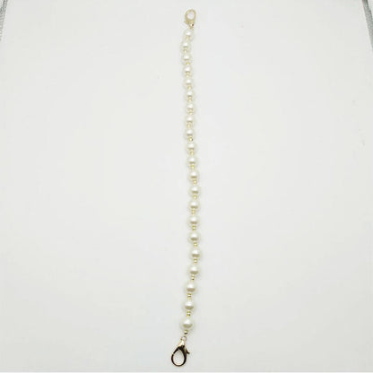 Replacement Bag Wrist Strap Imitation Pearl Wristlet Wallet Purse Clutch Handle⊰