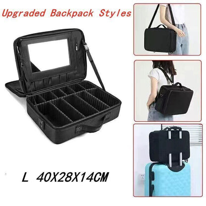 Makeup Bag Embroidered Art Clapboard Makeup Case Cosmetic Bags Women