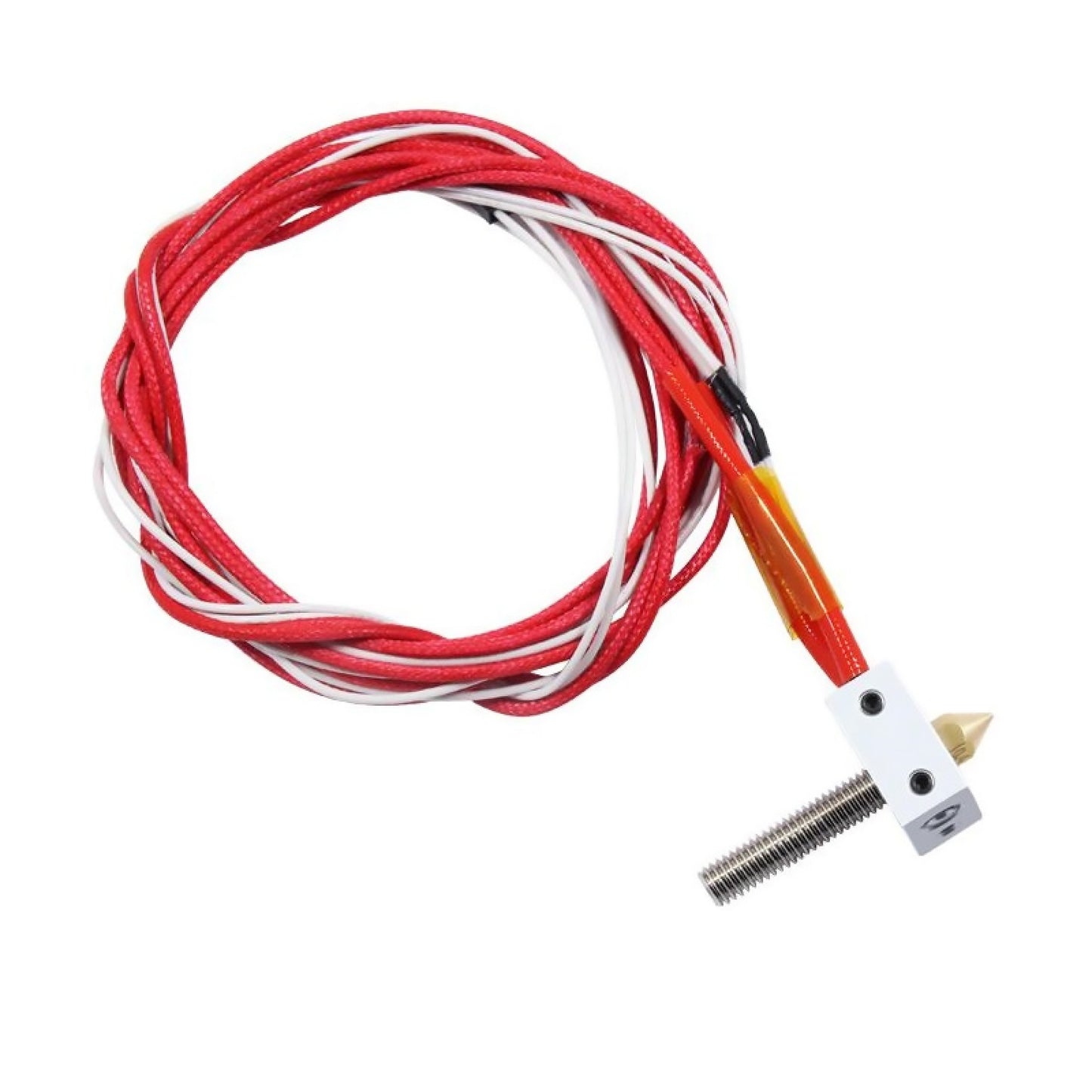 3D Printer MK8 Assembled Extruder Hotend 1.75mm to 0.4mm Nozzle Heating Block G