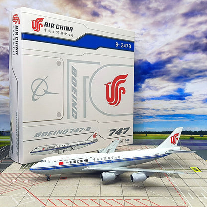 1:400 JC Wings Air China Boeing 747-8i Airplane Diecast Aircraft Model