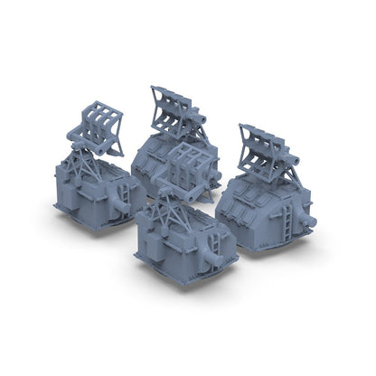 Yao's Studio LY350224 1/350 Model US Navy MK37 Radar With MK22 Radar Antenna