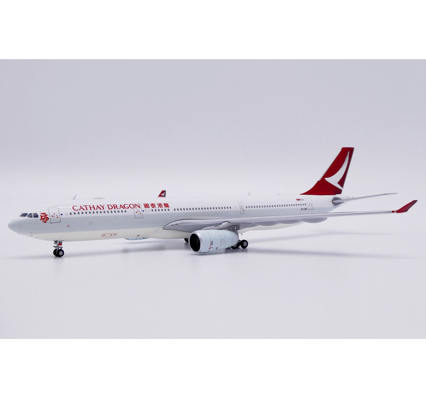 1:400 JC Wings Dragonair Airbus A330-300 Passenger Plane Diecast Aircraft Model