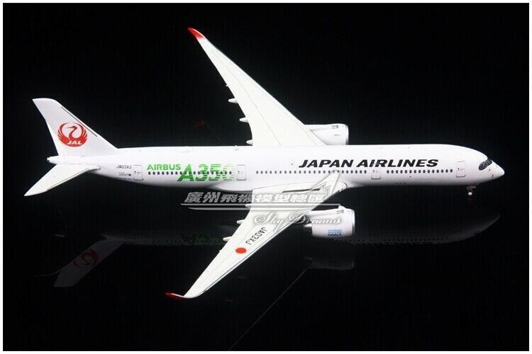 1:400 JC Wings JAPAN AIRLINES AIRBUS A350-900 Passenger Airplane Diecast Model