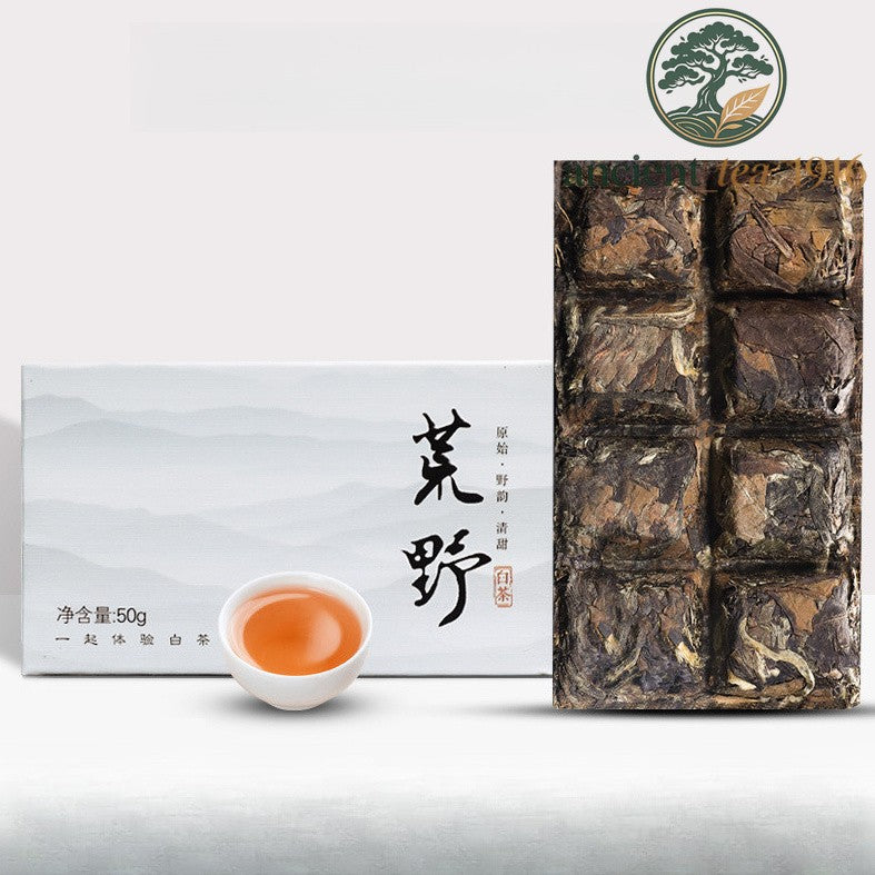 50g Yunnan White Tea Square Brick White Tea Cake