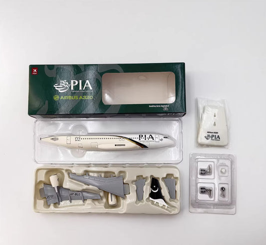 1:200 Hogan PIA AIRBUS A320 Passenger Plane Airplane ABS Plastic Aircraft Model