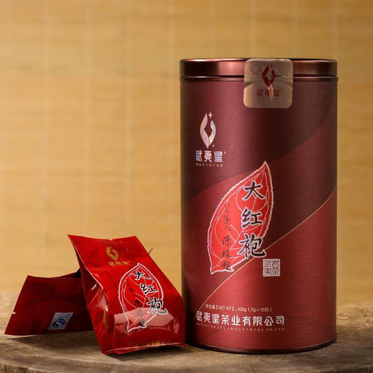 Wuyi Star New Big Red Robe Da Hong Pao Tea, Big Red Treasure, Oolong Tea Yan Cha 105g -