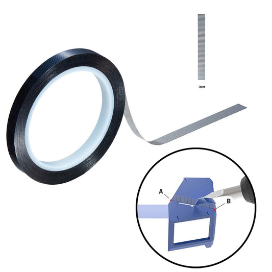 1Pc 7mm Acrylic Adhesive Roll Tape For Model Carving Guide Scribing Panel Lines-