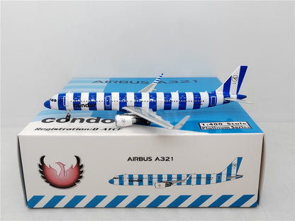 1:400 Phoenix Condor Airbus A321 Passenger Airplane Diecast Aircraft Plane Model