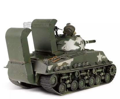 1:32 Forces of Valor U.S. Amphibious Sherman M4E8 Tank Diecast Military Model