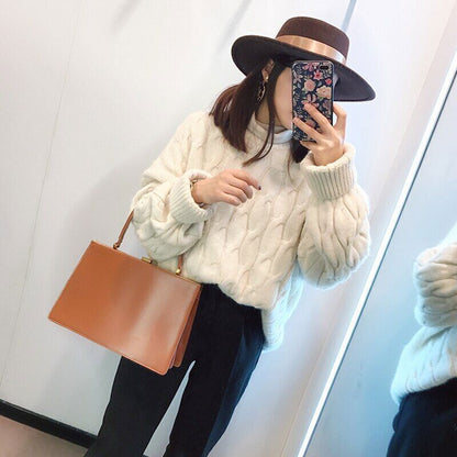 Women Handbag Casual Female Tote Pu Leather Handbag Ladies Purses