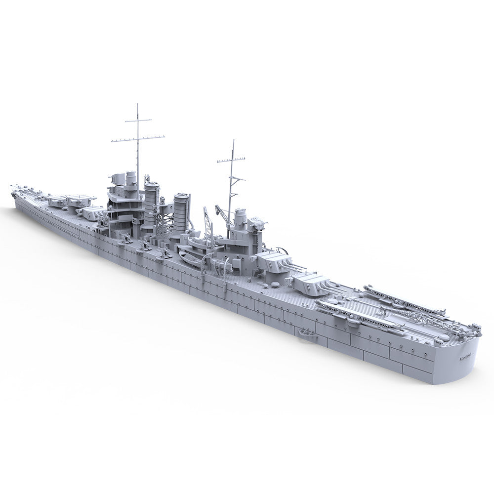SSMODEL 1/700 Model USA Light Cruisers Brooklyn-Class, USS Brooklyn (CL-40) 1941