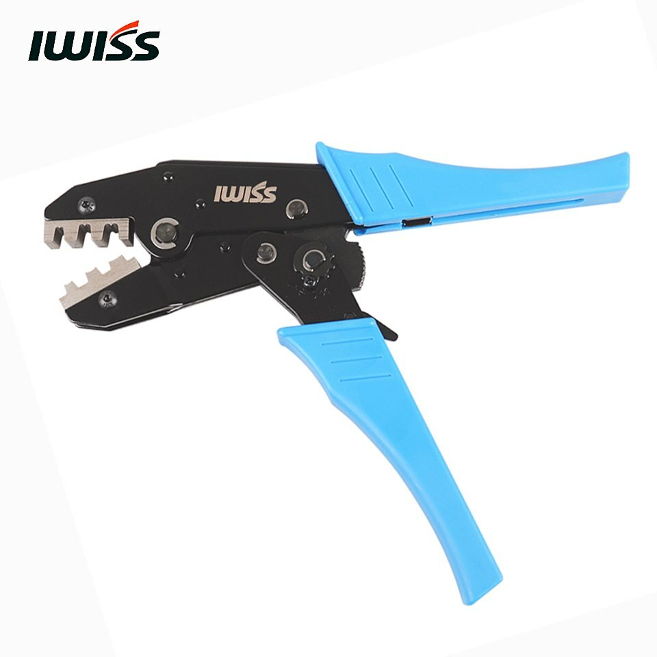 IWISS IWS-02B 1-6mm2 Wire Clamp Pliers Wire Terminal Crimping Tool for 3-10A