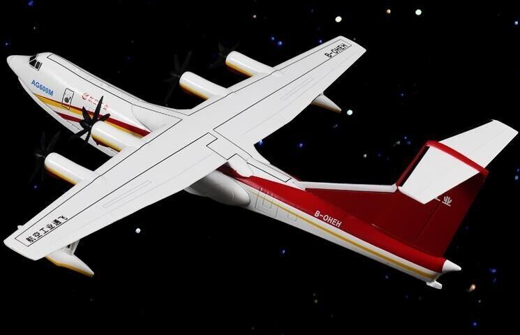 1:130 30CM AVIC AG-600 Seaplane Water Airplane Diecast Amphibious Aircraft Model