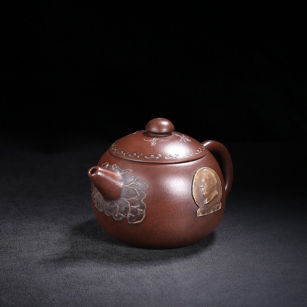 Chinese Yixing Zisha Clay Handmade Exquisite Teapot （西施 底款：蒋蓉）