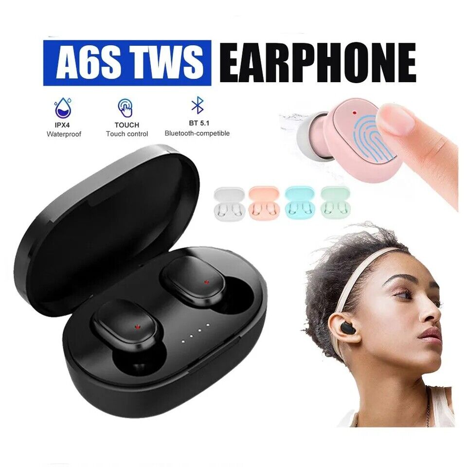 Wireless Headphones TWS Bluetooth 5.0 Earphones Earbuds For iPhone Android Q77