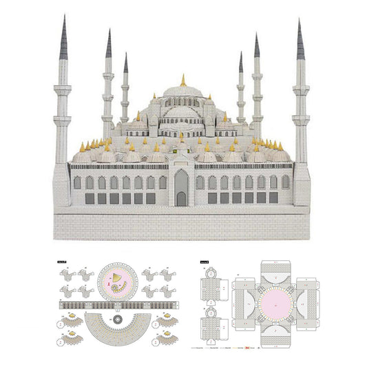 DIY Building 3D Paper Model Kits Durable For Collectors and Enthusiasts