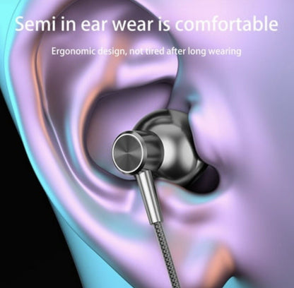2023 Wireless Bluetooth Neckband Headphones Mic Headset Stereo Earbuds Earphone