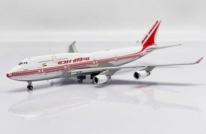 1:400 JC Wings AIR INDIA BOEING 747-400 Passenger Plane Diecast Aircraft Model