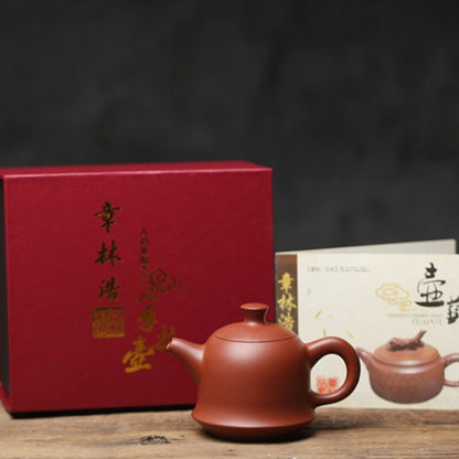 Chinese Chaozhou Clay Favorites Kettle Handmade Teapot Health Pot For Tea China