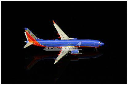 1:400 GeminiJets Southwest BOEING B737 MAX 8 Airplane Diecast Aircraft Model