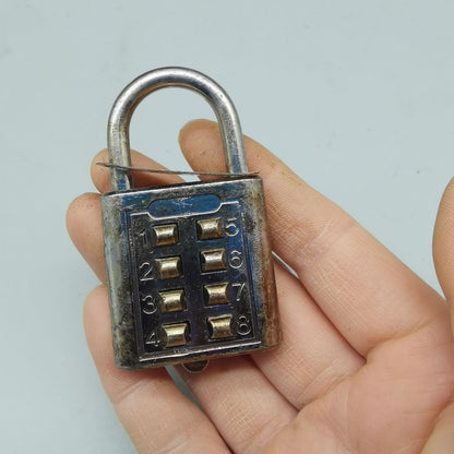 Small Combination Lock Luggage Lock Padlock Anti Theft Locker Lock for Bags Dorm