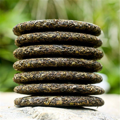 Raw Pu Erh Tea Cake Yunnan Highland Ancient Tree Sheng Pu erh 357g
