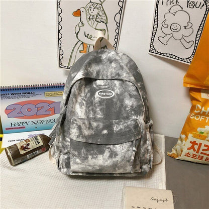 30*13*40 CM Women Backpack Nylon Book Bag School Traveling Rucksack 20-35L Purse