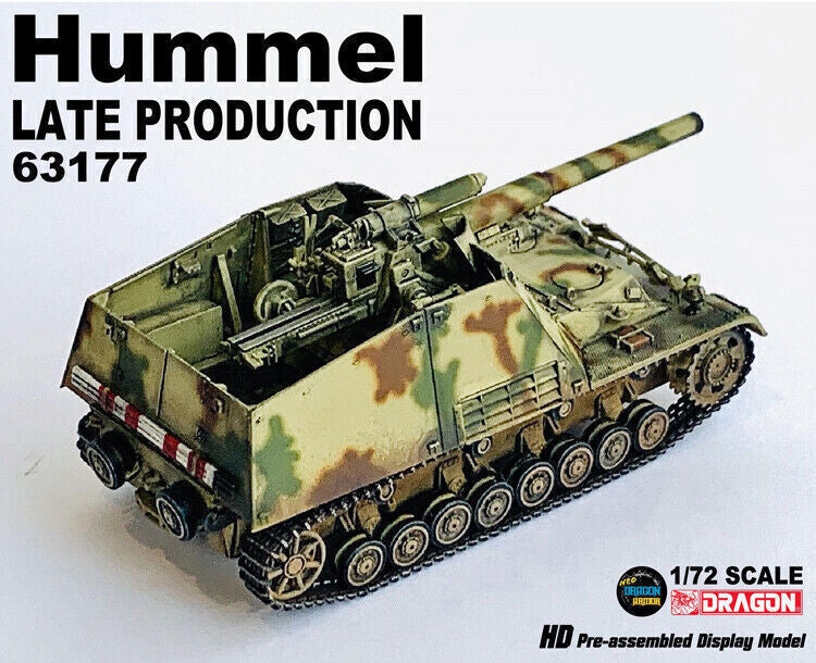 1/72 Dragon 63177 German Sd.Kfz.165 Wild Bee Self-propelled Howitzer Tank Model