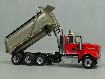 1:50 DM Western Star Dump Truck Construction Machines Equipment Diecast Model