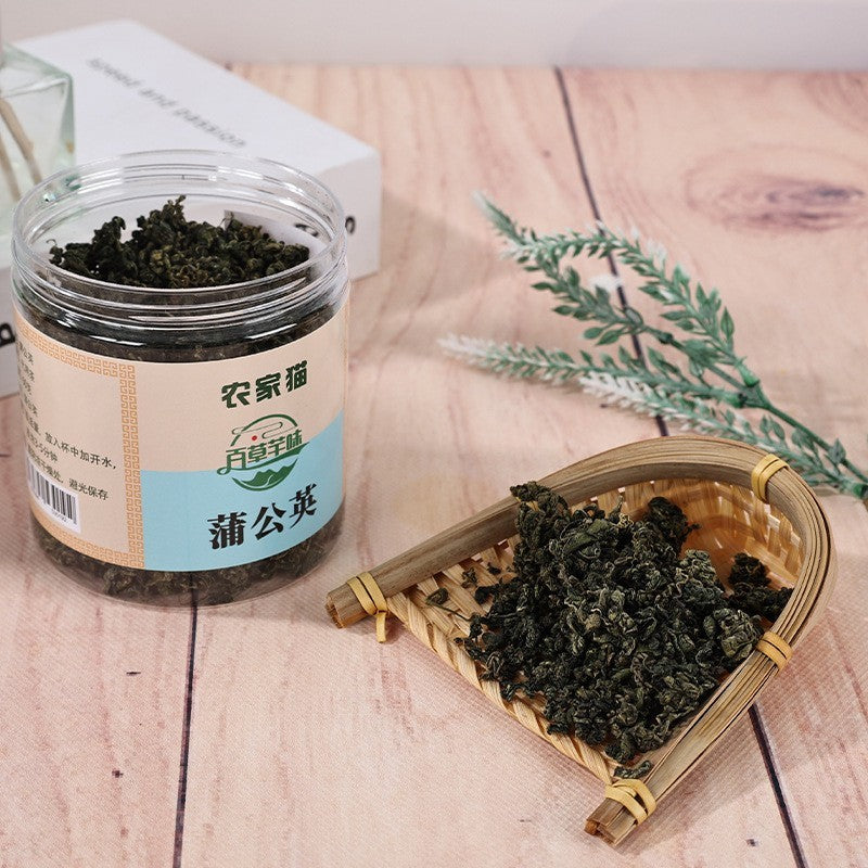 60g Wild Dandelion Tea Reduce Internal Heat Health-preserving Tea Canned Tea