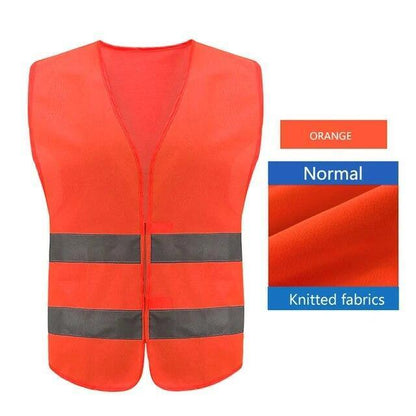 Safety Vest Reflective with Tool Pockets Construction Hi Vis Work Uniform