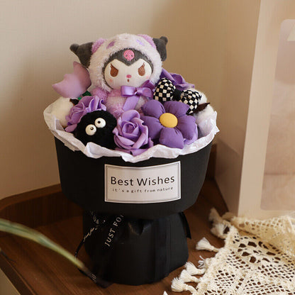 Hellokitty Bouquet Doll Kuromi Graduation/birthday/valentine's Day Gift