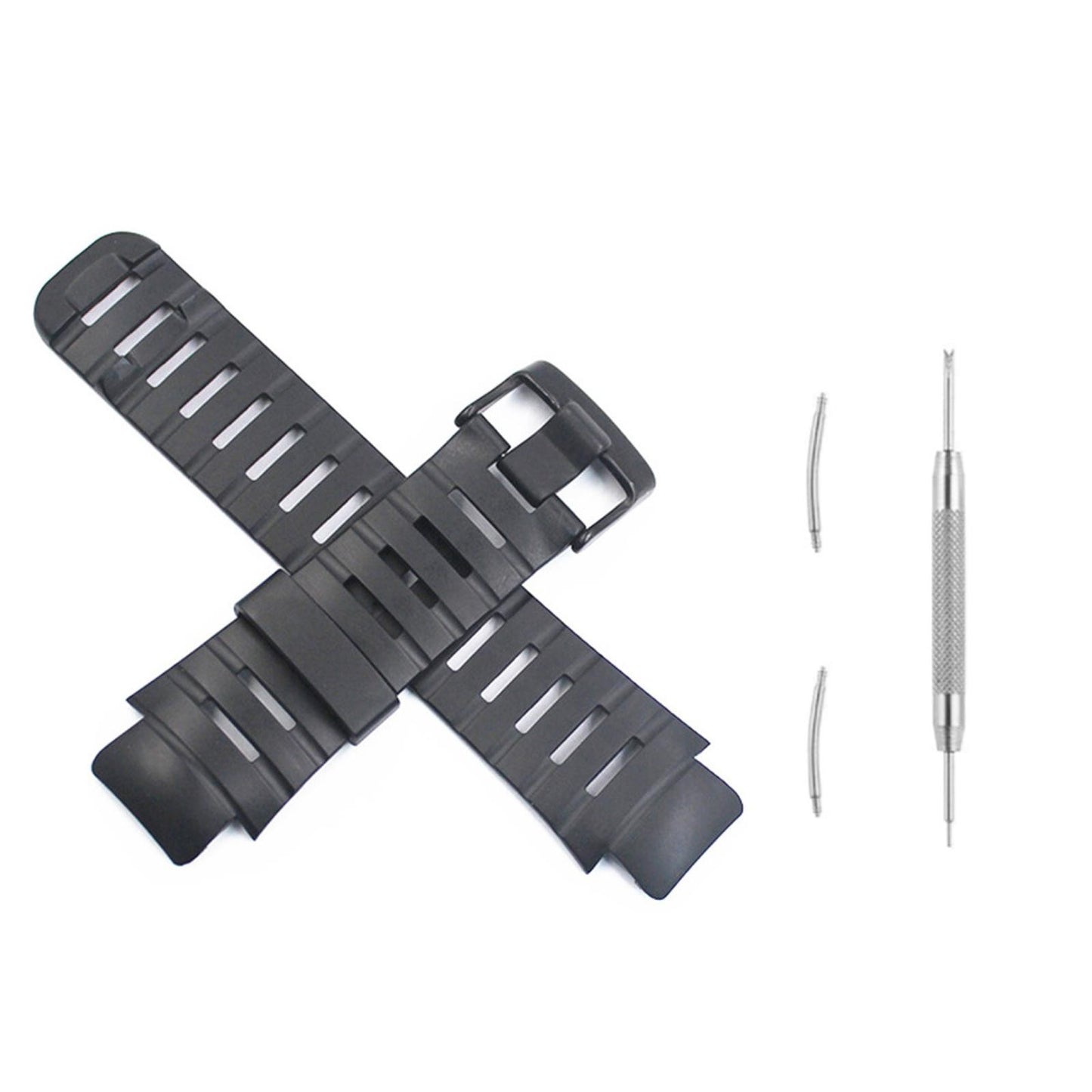 22mm Free Size Smart Watch Band Soft Rubber Wrist Straps For Suunto X-Lander