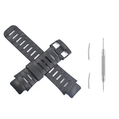 22mm Free Size Smart Watch Band Soft Rubber Wrist Straps For Suunto X-Lander