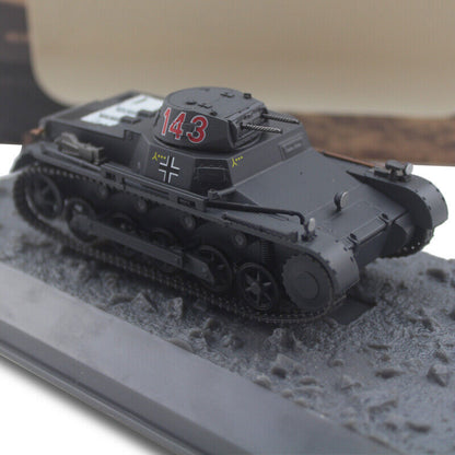 1/43 German Army Pz.kpfw.i Ausf.B Sd.kfz.101 Tank Alloy Finished Model