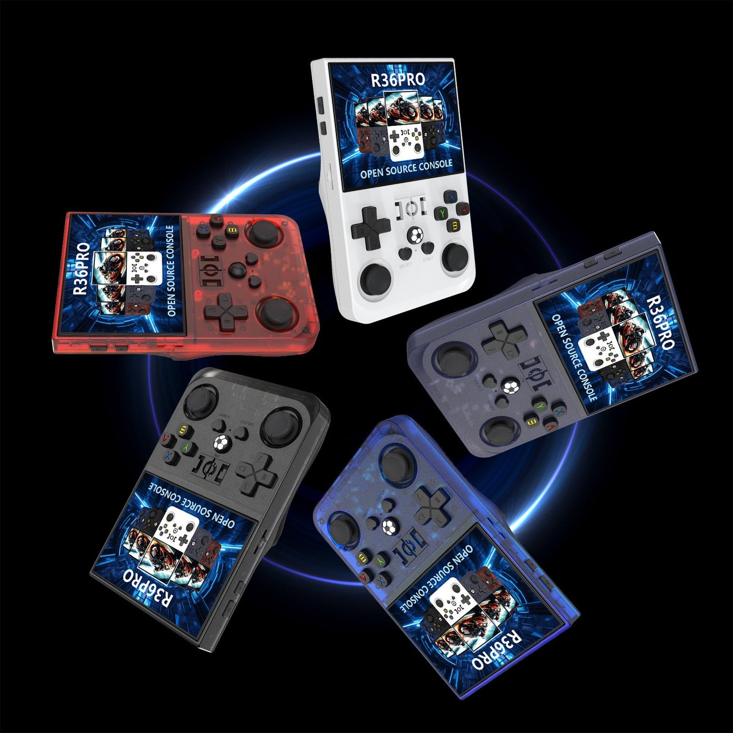 2026 New Upgraded R36PRO Retro Handheld Game Console, 128GB Mini Video Game