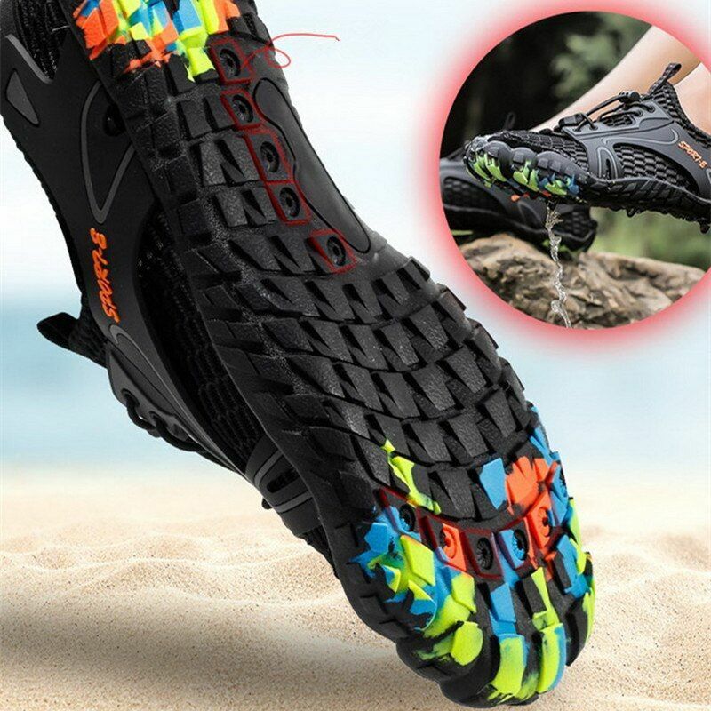Outdoor Sneakers Non-slip Barefoot Aqua Shoes Unisex Hiking Breathable Quick Dry