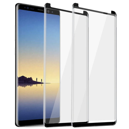 For Samsung Galaxy Note 8 Slim Glossy Full Cover Tempered Glass Screen Protector