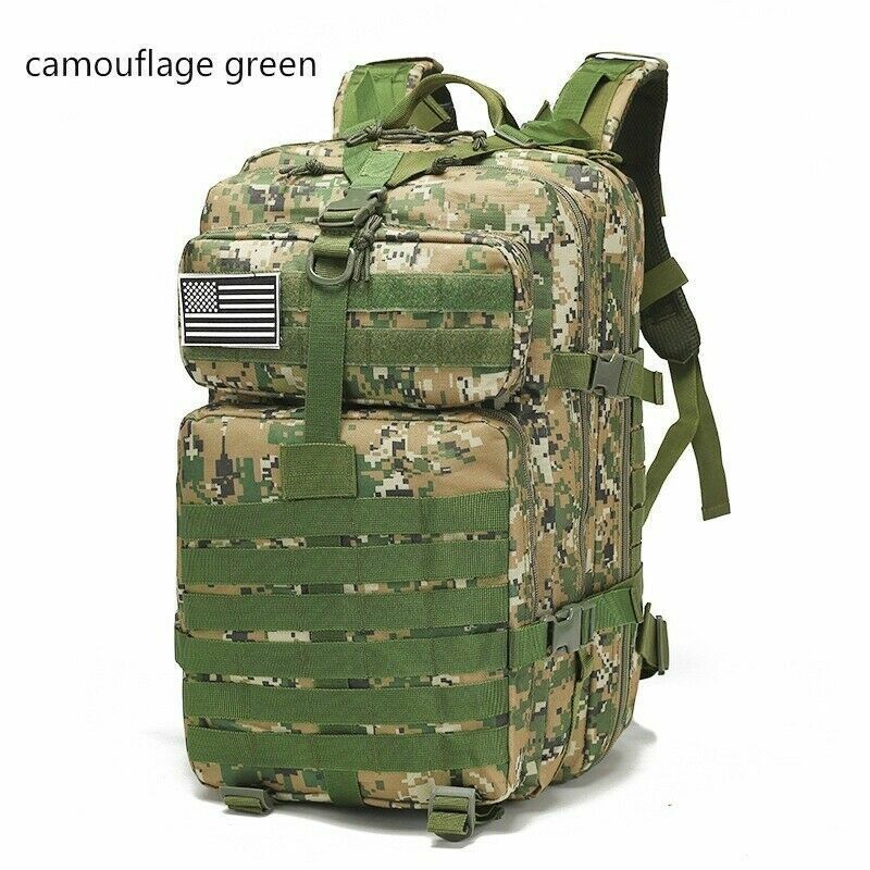 Camo Military Bag Men Tactical Backpack Bag Camping Hunting Backpack Hiking