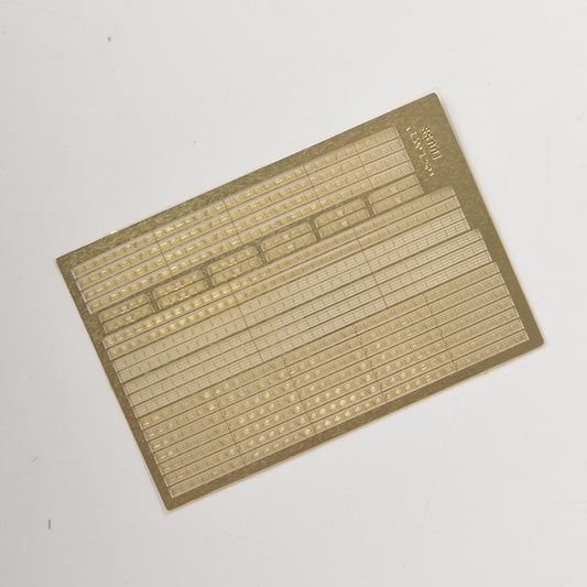 SSMODEL SS1200001 1/1200 Etched Part WWII Vessel'S Guard Three Handrail Rail
