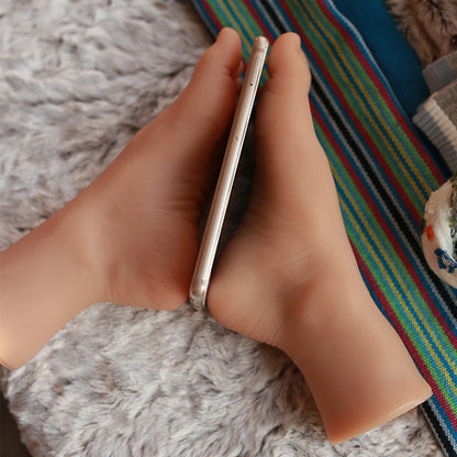 A Pair Girl Feet Model Simulation Foot Model Full Silicone Feet Props