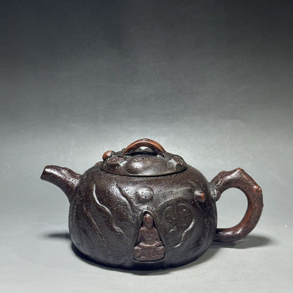 vintage chinese yixing purple clay teapot zisha ceremony teaware collection rare