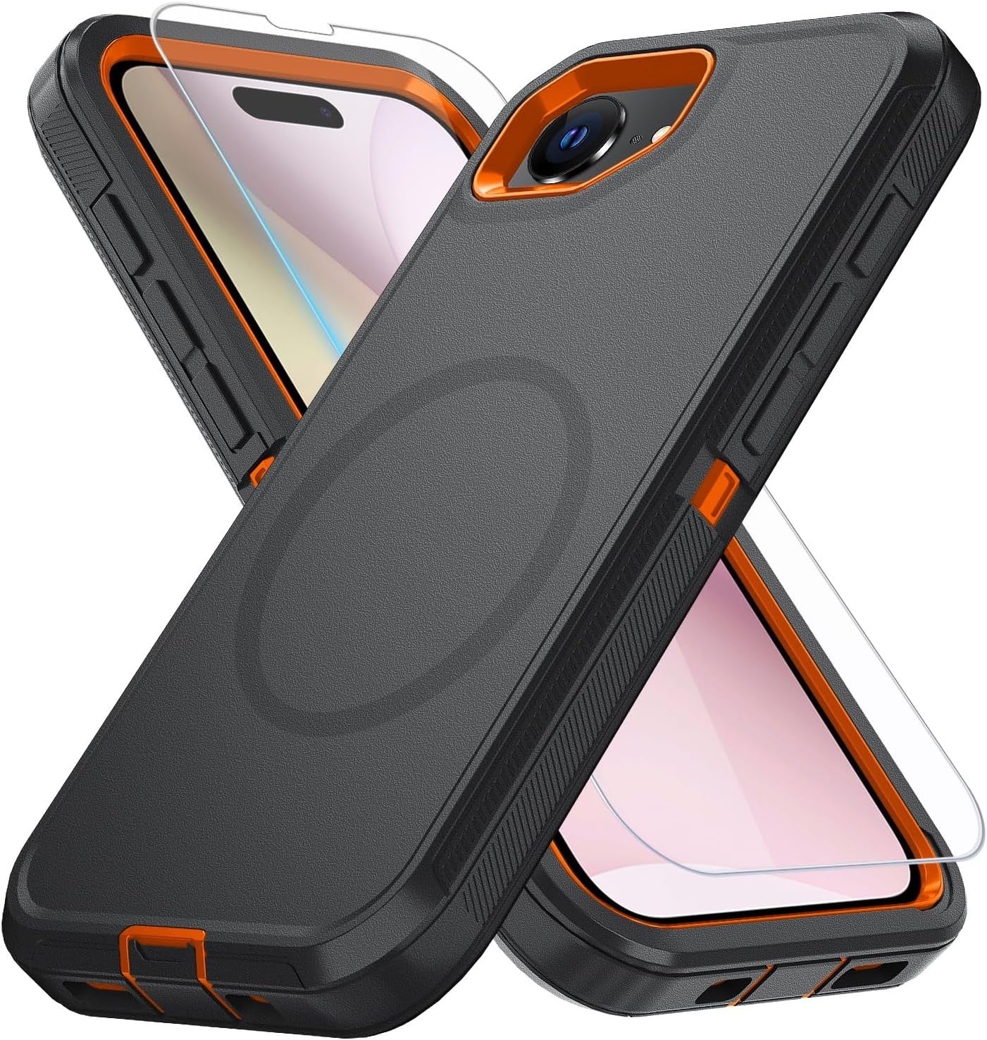 For Iphone 16E Case [Compatible with Magsafe][Shockproof][Dropproof][Dust-Proof]