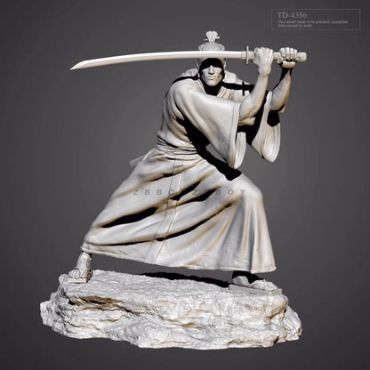 1/24 resin figure model Musashi Sabre Flowing Sabre Man Unassembled Unpainted