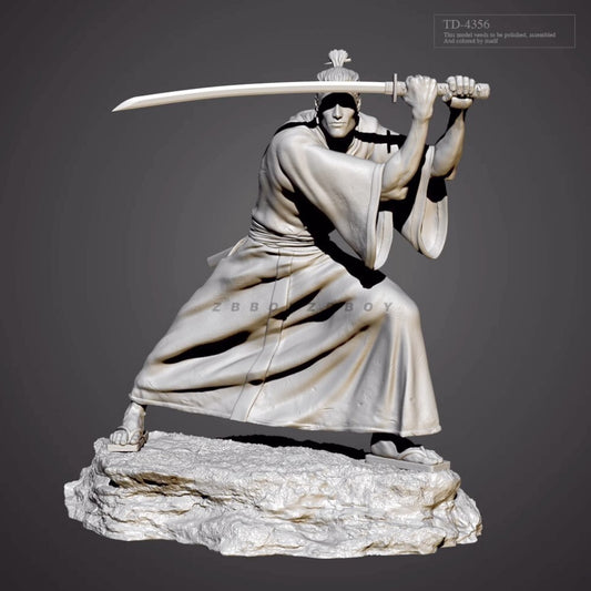 1/24 resin figure model Musashi Sabre Flowing Sabre Man Unassembled Unpainted
