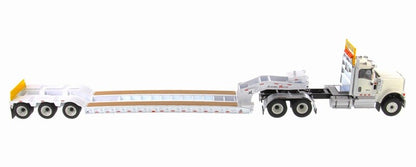 1:50 DM International Trailer Container Lowboy Trailer Diecast Tractor Model