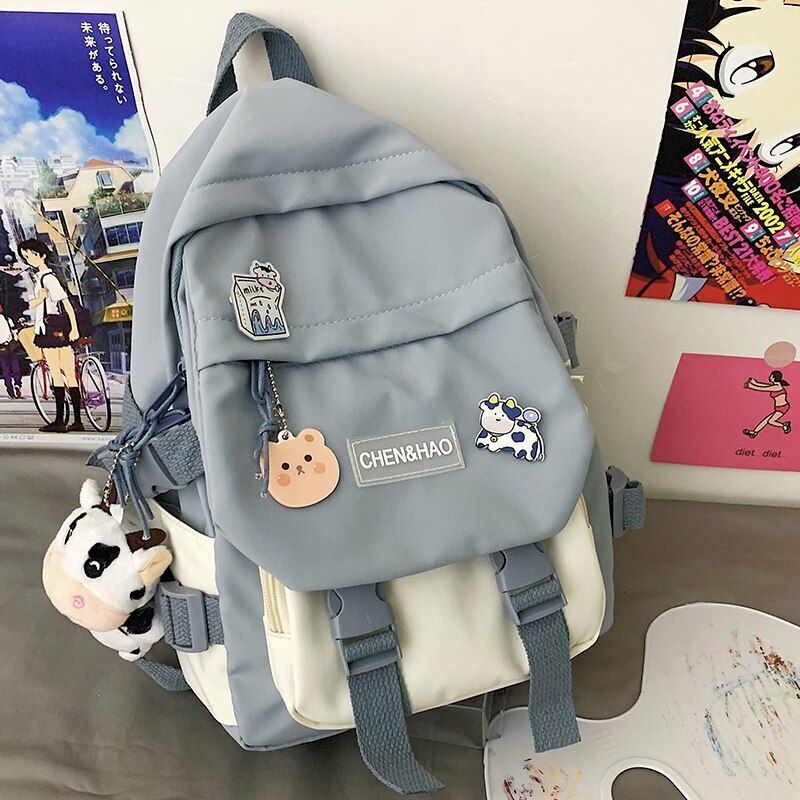 Waterproof Small Backpack Summer School Bags Cute Elementary Traveling Backpack